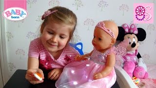 #какмама ♥Кукла БЕБИ БОН Лиза и Соня открывают посылку Лиза умеет колдовать! Играем в дочки матери