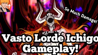 Vasto Lorde Ichigo Gameplay! | Bleach Mobile 3D