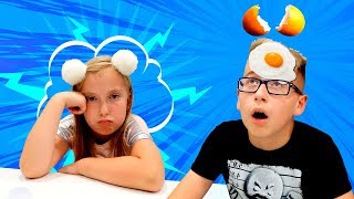 Почему Катя РАССТРОЕНА? Ростя не знает как РАЗВЕСЕЛИТЬ! СЛАЙМ или ЯЙЦО на Мы играем Kids