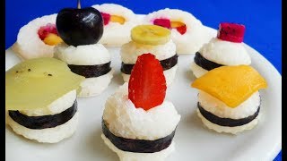 Món Ăn Ngon - SUSHI TRÁI CÂY dễ ợt mà rất ngon