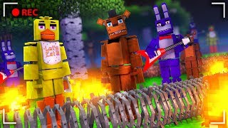 APOCALYPSE OF FNAF ANIMATRONICS IN MINECRAFT | CHALLENGE OF THE BASE VS APOCALYPSE MINECRAFT