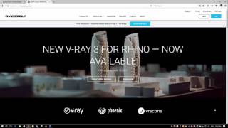 V-Ray 3 for Rhino3d Installation Video
