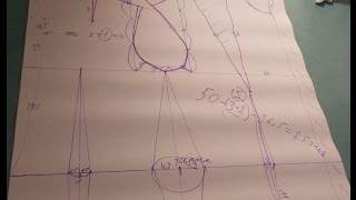 ⭐⭐ ОСНОВА ВЫКРОЙКИ ПЛАТЬЯ.      2 ЧАСТЬ. ⭐⭐