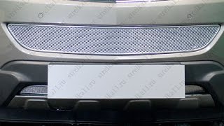 Защита радиатора Premium OPEL ANTARA I рестайлинг с 2010г.в. (Хром) - strelka11.ru