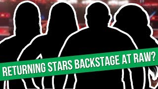 Returning Stars Spotted Backstage At WWE RAW | The Big Show Contract Status