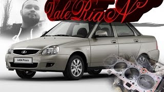 Lada Priora. Смотреть.стук гидрокомпенсаторов. Замер компрессии двигателя.  Масло в свечных колодцах