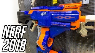 NERF INFINUS & DELTA TROOPER - First Look at Australian Toy Fair 2018