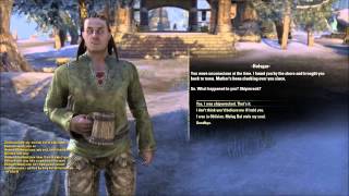 Elder Scrolls Online Beta First Hour of Skyrim Nord Scorcerer Gameplay