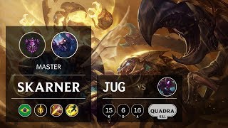 Skarner Jungle vs Kha'Zix - BR Master Patch 9.22
