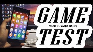 Iocean X8 (mtk 6592) - GAME TEST