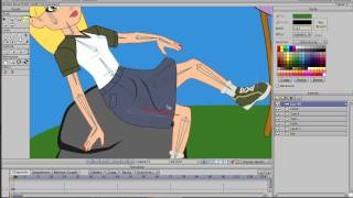 Anime Studio 9 & 9.5 Pro Feature Overview - Content Library