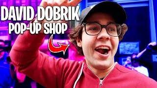 GOING TO DAVID DOBRIKS POP-UP SHOP! *WE MET HIM*