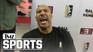 LaVar Ball Stoked About LeBron James, Lakers Will Destroy Warriors! | TMZ Sports