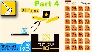 Cut It: Brain Puzzles Level 169 - 196 ORANGE Chapter Android/iOS Gameplay