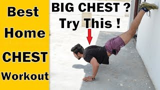 Home Chest Workout | Build a Big Chest Fast | bodybuilding
