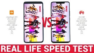 Xiaomi Mi 9 vs Huawei Mate 20 Pro (w/ EMUI 9.1) - Real Life Speed Test! [Big Difference?]