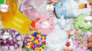 신상 5가지 포함! 깜찍한 뽀슬라임 10가지 리뷰 ? | 슬라임 후기 | slime | 뿌직