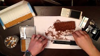 Машинка для набивки сигаретных гильз