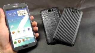 Обзор: Стильная Задняя Крышка для Samsung Galaxy Note 2 GT-N7100 (замена оригинальной)