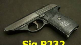 Sig Sauer P232 380 Semi-Auto pistol reivew