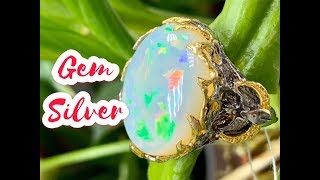 GEM SILVER?ПОТРЯСАЮЩИЕ НОВИНКИ?ТОЛЬКО!!!?САМОЕ ЛУЧШЕЕ!!!?ШИК!!!?БЛЕСК!!!?КРАСОТА!!!?ОПАЛЫ?☀️