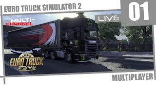 Euro Truck Simulator 2: multiplayer [01] прямой эфир