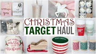 TARGET CHRISTMAS DECOR HAUL! ♡ DOLLAR SPOT & SUGAR PAPER ♡ 2017