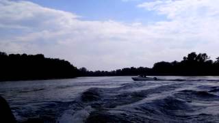 лодочный мотор yamaha15 и южанка.река.Днепр.