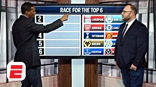 Premier League top 6 race: Who makes the grade behind Liverpool? | ESPN FC