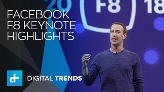Mark Zuckerberg Facebook F8 Keynote - Highlights