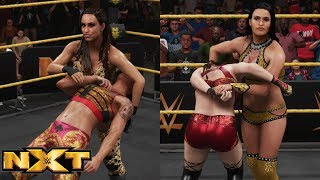 WWE 2K19 NXT ALIYAH VS SHAYNA BASZLER/ZELINA VEGA VS IO SHIRAI