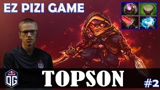 Topson - Ember Spirit MID | EZ PIZI GAME | Dota 2 Pro MMR Gameplay #2