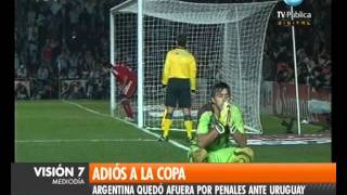 Visión Siete: El adiós de la selección Argentina