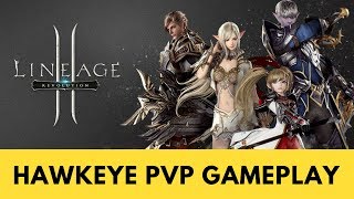 Lineage 2 Revolution| Lvl 105 Hawkeye vs lvl 119 Blademaster and 120 Elder PVP