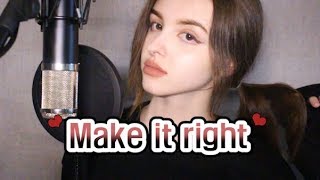 BTS(방탄소년단) - Make It Right | Cover By Elina Karimova | 엘리나 커버