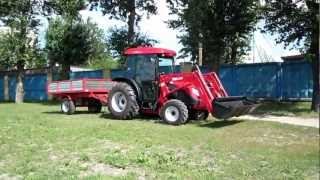 Трактор TYM T603 с полуприцепом TYPE-2000/S1