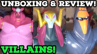 Rise of The TMNT Action Figures: Baron Draxum | Meat Sweats | Origami Ninja [Unboxing & Review]