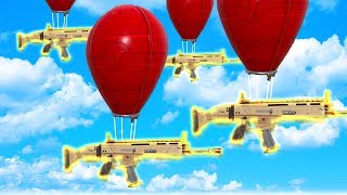 HUNTING THE BEST WEAPON IN THE GAME! (Fortnite Battle Royale)