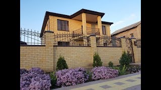 Шикарный дом 344 кв.м. в ст. Анапская на участке 10 соток . Ремонт. Мебель. Цена 19 000 000 руб.