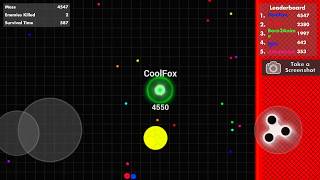 Fisp.io gameplay best android game about spinner. 10000 Challenge