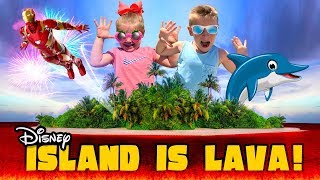 The Floor is Lava on an Island! Disney Cruise Kids Vlog Day 3!