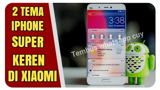 Iphone Theme For Xiaomi Super Cool Translucent Whatsapp | iphone x themes