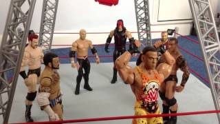WWE Figure Animation MONEY IN THE BANK 2013 Part 1