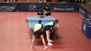 Table Tennis RUSSIAN OPEN 2013 Мария Тайлакова...- Misaki Morizono