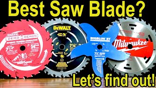Best Saw Blade? Let’s find out! Milwaukee, Diablo, DeWalt, Hercules, Evolution, Bosch, Amana Tool
