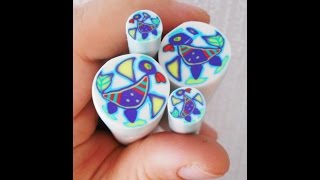 КЕЙН "БЕШЕНАЯ ПТИЧКА" из полимерной глины FIMO