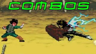 Rock Lee Combo Gameplay - Bleach vs Naruto 3.1
