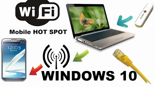 Как раздавать WiFi с ноутбука средствами Windows 10 используя Мобильный хот-спот
