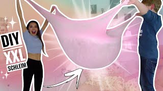 DIY XXL SCHLEIM ohne Kleber! - mit meinem kleinen Cousin | Valeria Greb