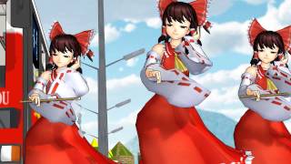 MMD - Reimu Traffic Galaxias